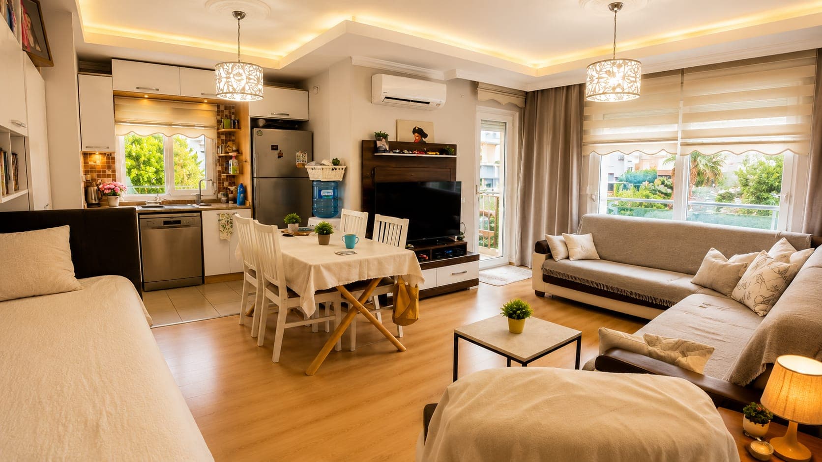 Satılık Hurma mh 1+1 Salon Geniş Açıdan